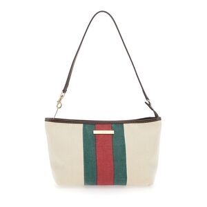 Gucci Women Gucci Summer Pouch Canvas Washed Web